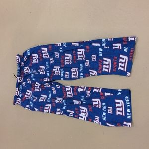NFL Apparel NY Giants PJs Size S/M